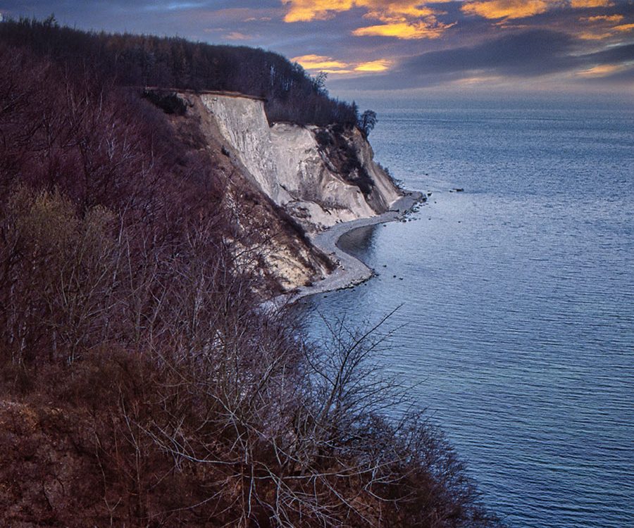 Alte Liebe Ruegen Stellen Spot Kreidefelsen